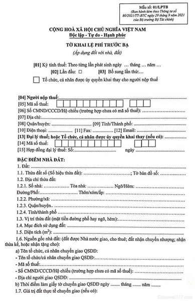 Hướng Dẫn Chi Tiết Lệ Phí Trước Bạ Nhà Đất: Cách Tính, Quy Trình Và Những Lưu Ý Quan Trọng