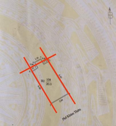 MẶT PHỐ KHÂM THIÊN - LÔ GÓC - KINH DOANH SẦM UẤT 