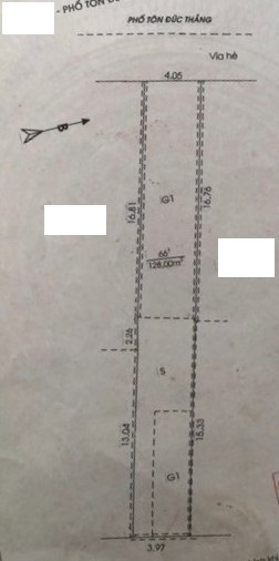 BÁN ĐẤT TẶNG 1 MẶT SÀN CHO THUÊ KINH DOANH MẶT PHỐ TÔN ĐỨC THẮNG