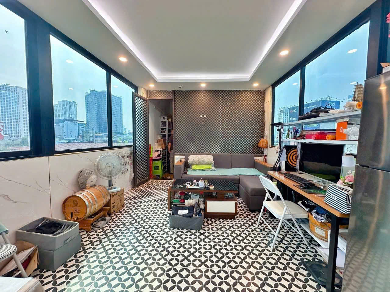 LÔ GÓC - CHDV 7 TẦNG THANG MÁY - 12 PHÒNG KK -  FULL NỘI THẤT - DÒNG TIỀN 80 TRIỆU/THÁNG - ĐẦY ĐỦ PCCC, GPXD - NGÕ Ô TÔ