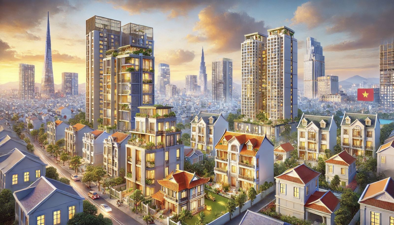 Hình ảnh minh hoạ thị trường Bất Động Sản Hà Nội