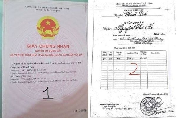 Phân biết sổ đỏ đứng tên cá nhân và hộ gia đình