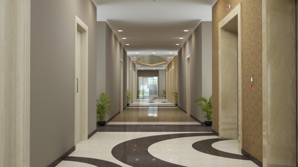 Hành lang chung cư đầy đủ nắng và gió