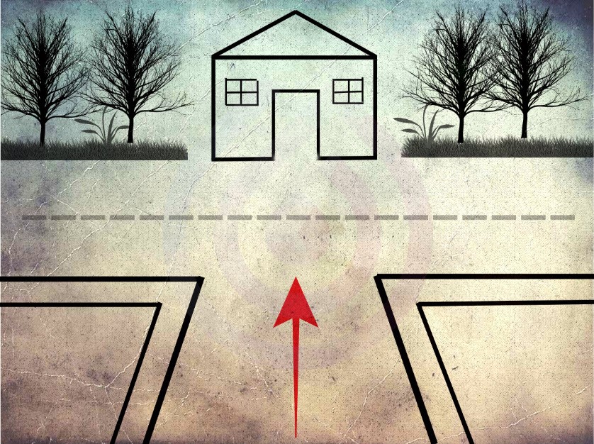 Căn nhà bị lộ xung sát