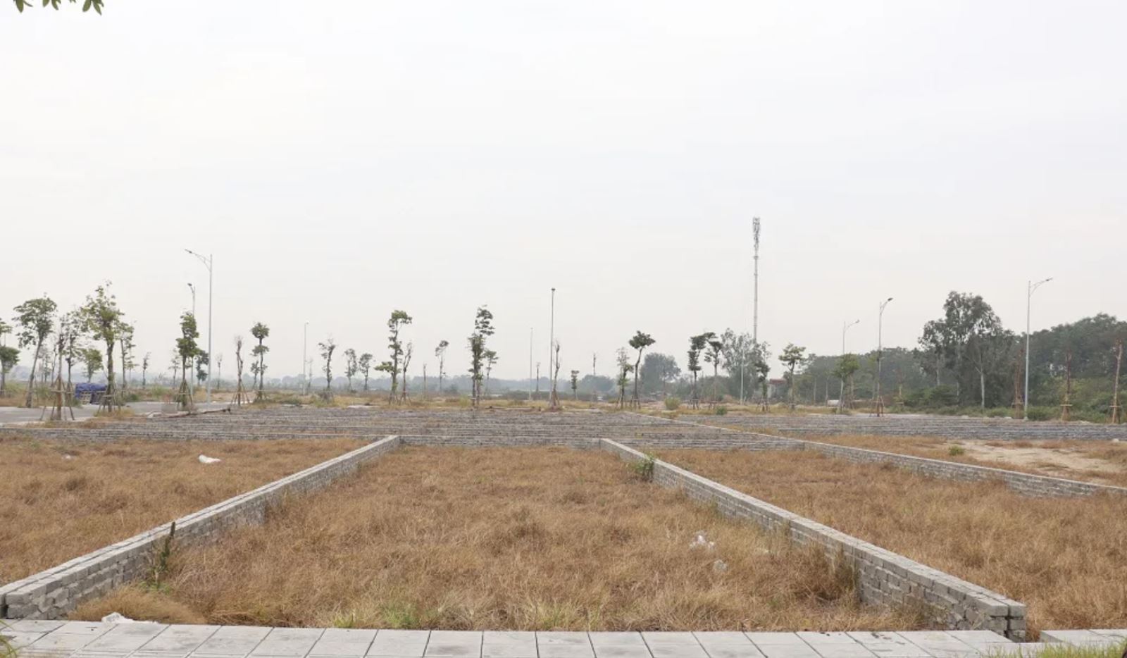 Hình ảnh mô tả thửa đất được tách thửa phân lô